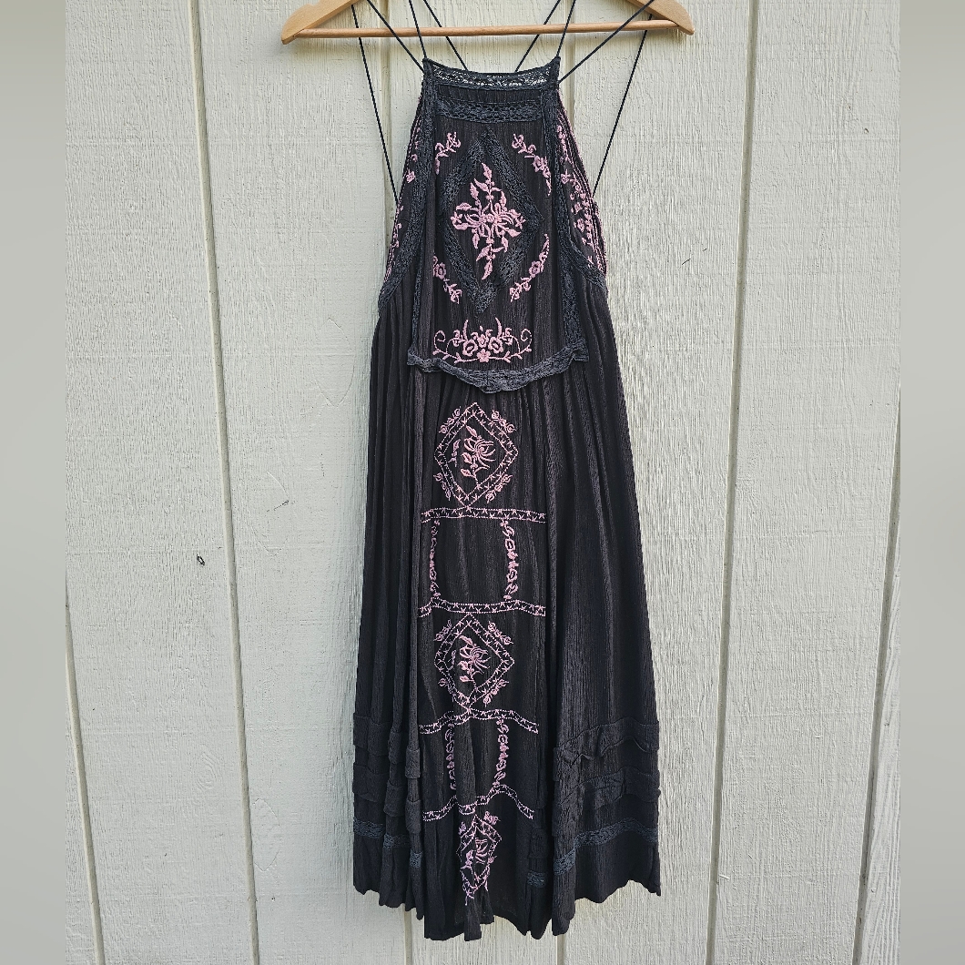 Free People Diamonds In The Sky Midi Dress